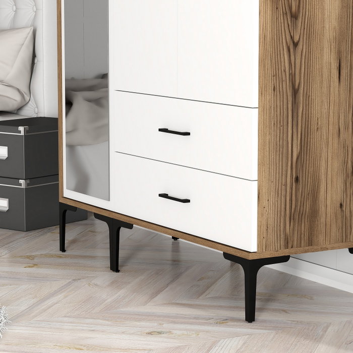 Hanah Home Kumsal RT - Nogal y Blanco